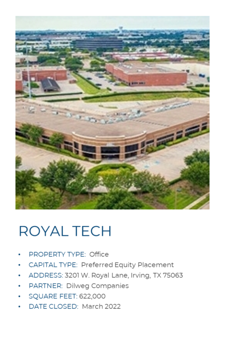 A picture of the royal tech campus.