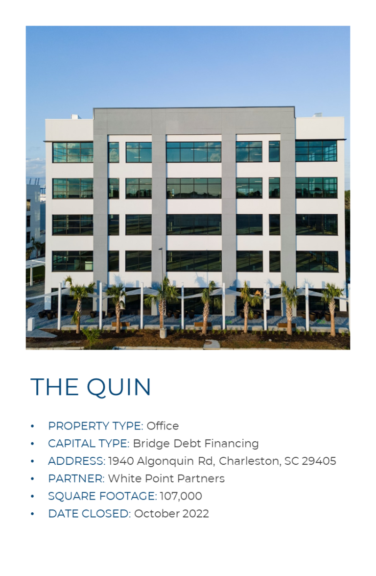 SOUTH CAROLINA TRANSACTIONS Patterson Real Estate Advisory Group