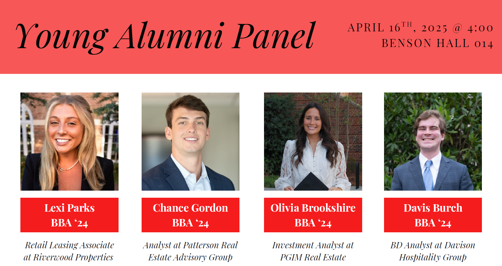 UGA young alumni panel